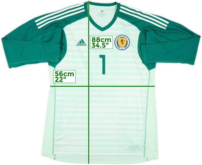 2018-20 Scotland GK Shirt #1 - 10/10 - (XL)