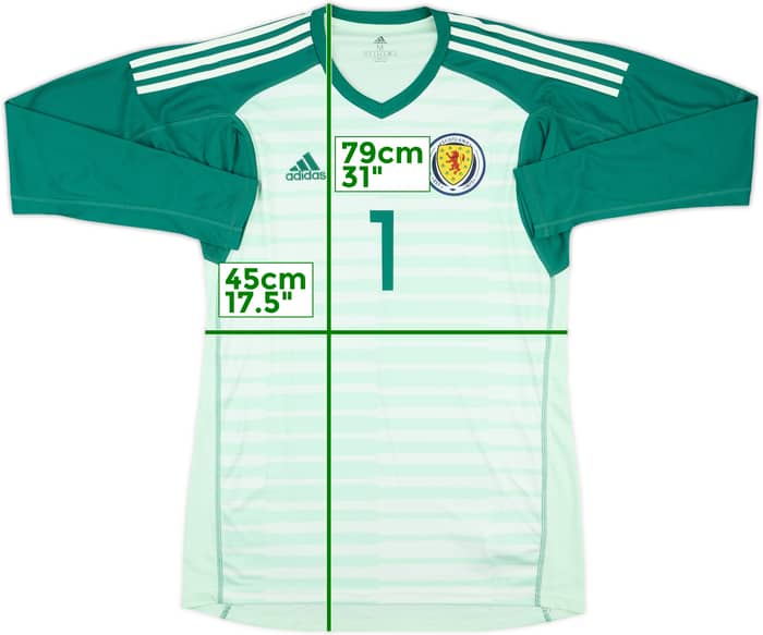 2018-20 Scotland GK Shirt #1 - 7/10 - (M)