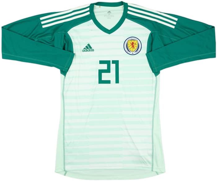 2018-20 Scotland GK Shirt #27 - 6/10 - (S)