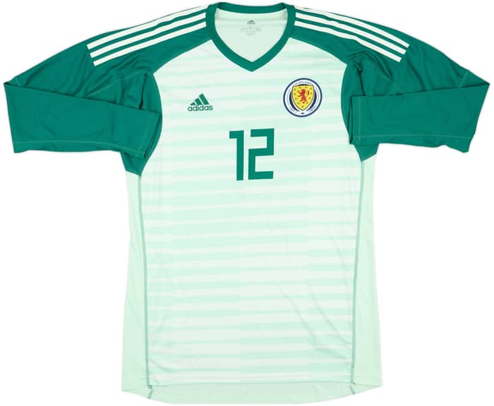 2018-20 Scotland GK Shirt #12 - 8/10 - (L)