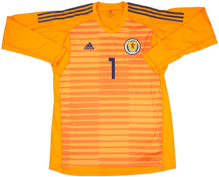 2018-19 Scotland Player Issue GK Shirt #1 - 10/10 - (XL)