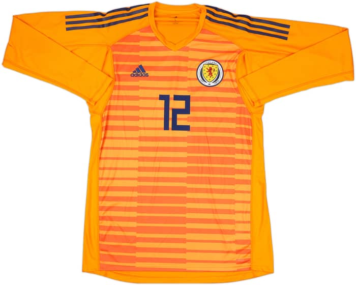 2018-19 Scotland Player Issue GK Shirt #12 - 10/10 - (L)