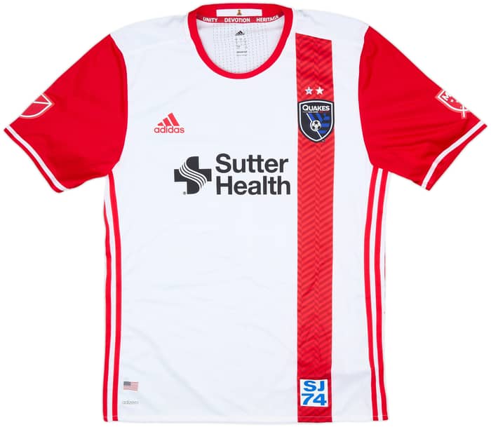 2017 San Jose Earthquakes Player Issue Away Shirt - 9/10 - (L)