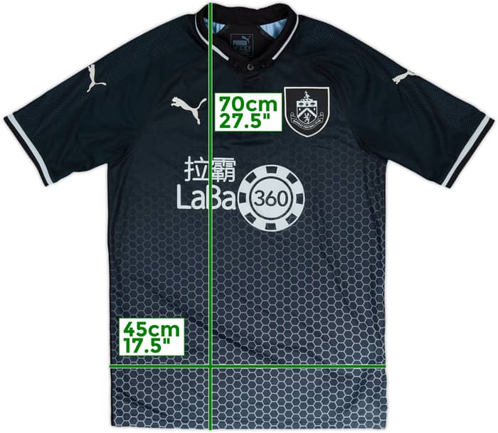 2018-19 Burnley Away Shirt - 10/10 - (S)