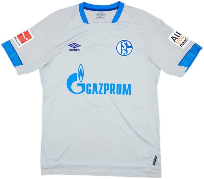 2018-19 Schalke Away Shirt Mendyl #3- 5/10 - (M)