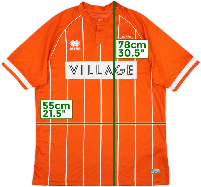 2015-16 Blackpool Home Shirt - 9/10 - (XL)