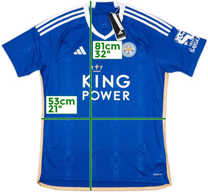2023-24 Leicester Home Shirt (L)