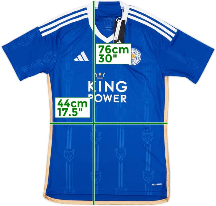 2023-24 Leicester Home Shirt (S)