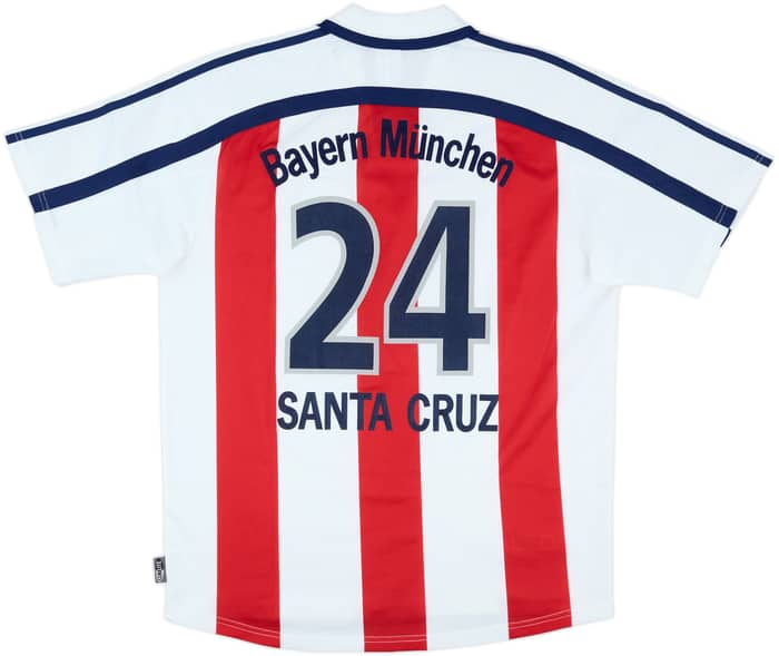 2000-01 Bayern Munich Away Shirt Santa Cruz #24 - 9/10 - (L)