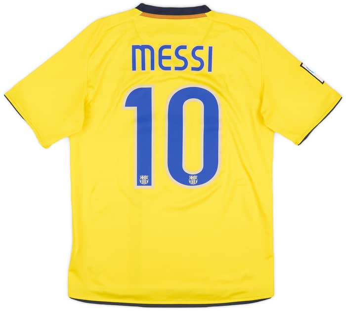 2008-10 Barcelona Away Shirt Messi #10 - 8/10 - (S)