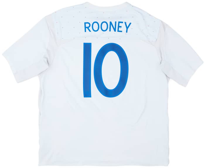 2010-11 England Home Shirt Rooney #10 - 6/10 - (XXL)
