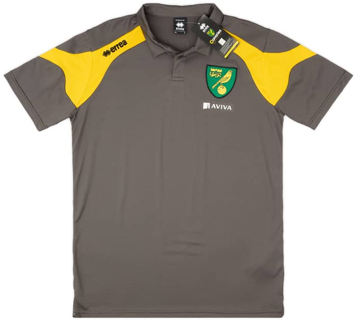 2015-16 Norwich Errea Polo T-Shirt
