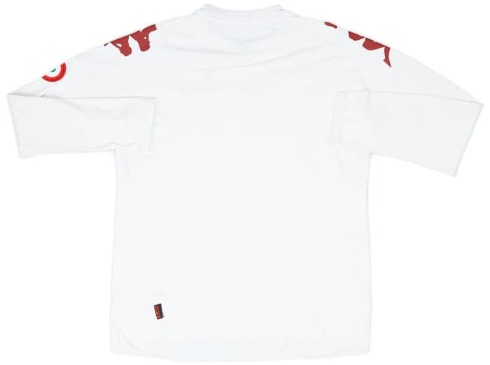 2008-09 Roma Away L/S Shirt - 7/10 - (XL)