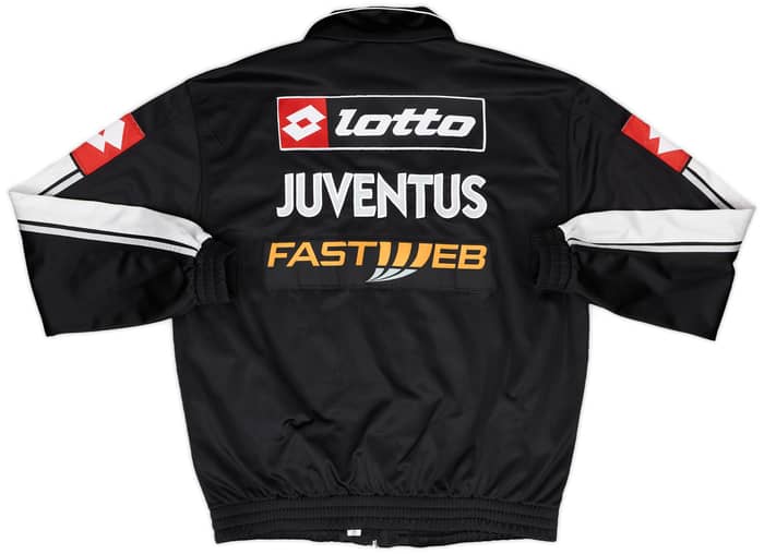 2001-02 Juventus Lotto Track Jacket - 9/10 - (L)