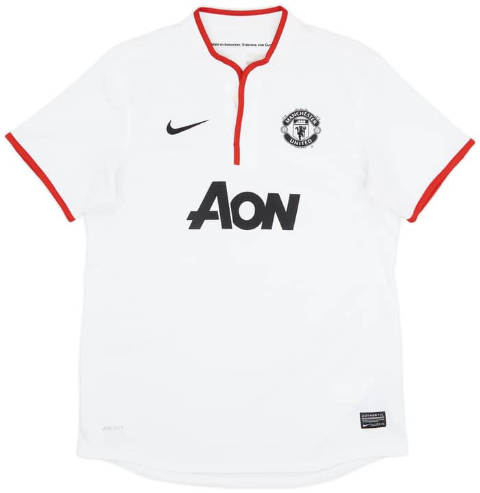 2012-14 Manchester United Away Shirt Evra #3 - 8/10 - (Women's M)