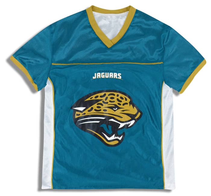 2010s Jacksonville Jaguars NFL Flag Football Reversible Jersey S