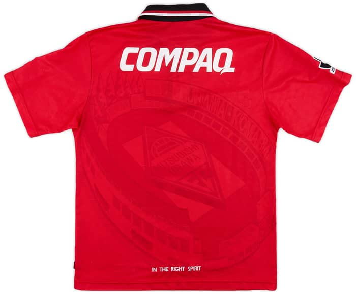 最も 割引 - Shirt Home Diamonds Red Urawa 1997 7/10 (S) - 応援グッズ