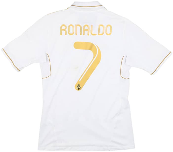 2011-12 Real Madrid Home Shirt Ronaldo #7 - 6/10 - (S)