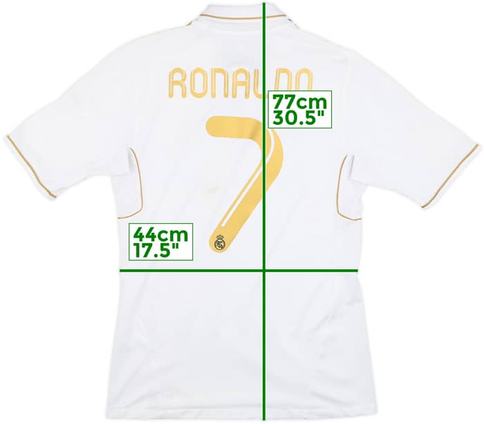2011-12 Real Madrid Home Shirt Ronaldo #7 - 6/10 - (S)