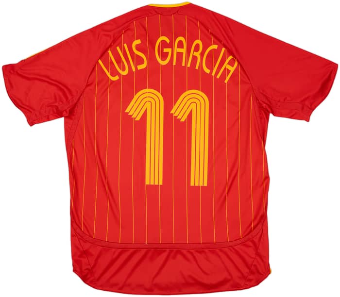 2006-08 Spain Home Shirt Luis Garcia #11 - 9/10 - (L)