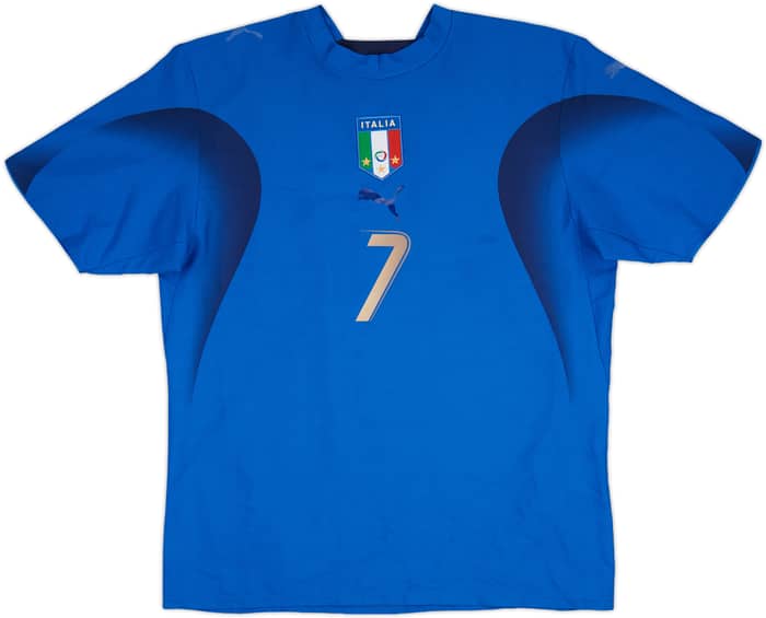 2006 Italy Home Shirt Del Piero #7 - 4/10 - (M)