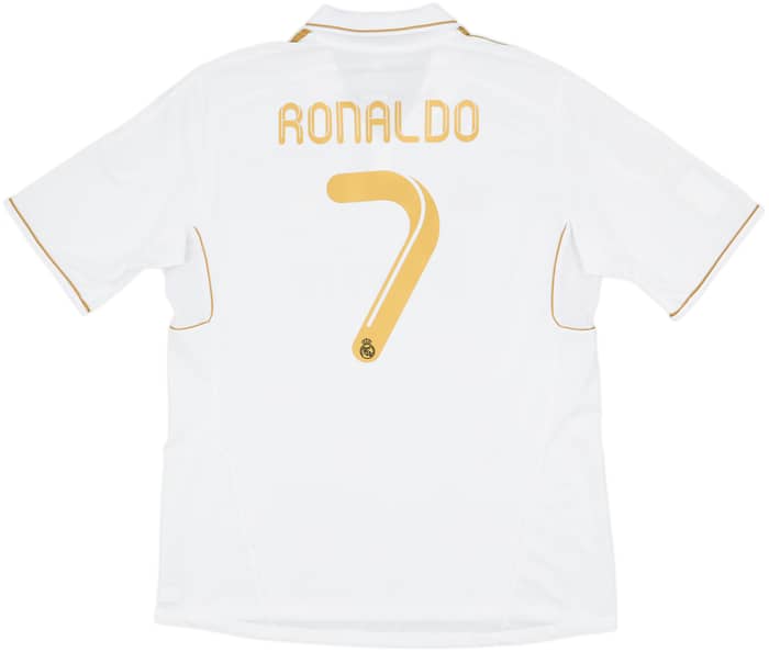 2011-12 Real Madrid Home Shirt Ronaldo #7 - 5/10 - (XL)