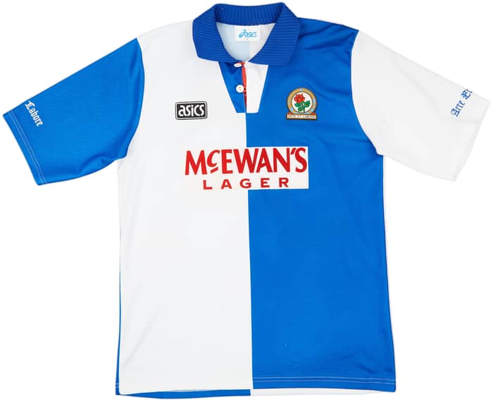 1994-95 Blackburn Home Shirt Shearer #9 - 8/10 - (M)
