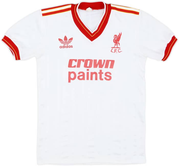 1985-86 Liverpool Away Shirt - 8/10 - (XS)