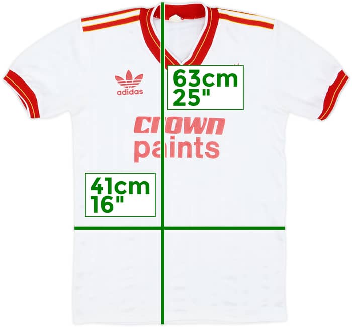 1985-86 Liverpool Away Shirt - 8/10 - (XS)