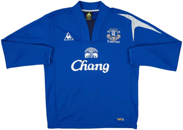 2009-10 Everton Le Coq Sportif Drill Top - 8/10 - (L)