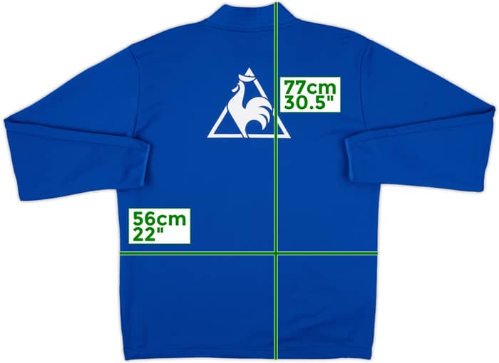 2009-10 Everton Le Coq Sportif Drill Top - 8/10 - (L)