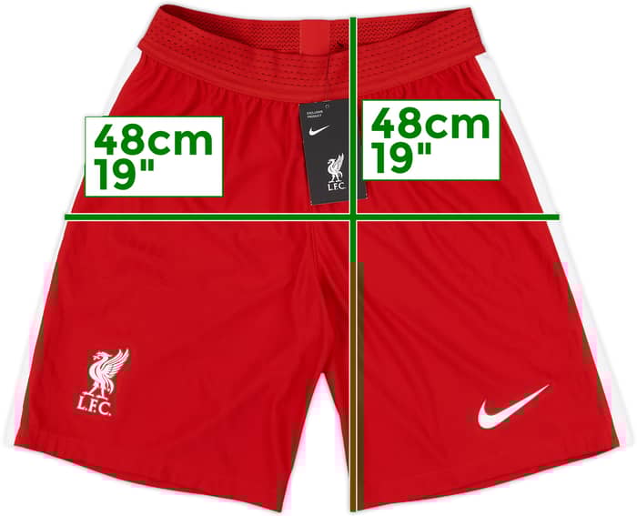 2020-21 Liverpool Authentic Home Shorts (S)