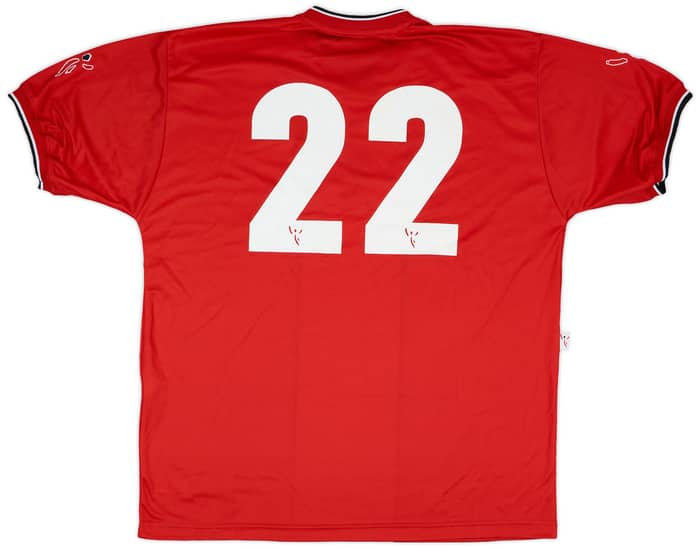 2003-04 Athletic Bilbao Match Issue Fourth Shirt #22 (Arriaga)
