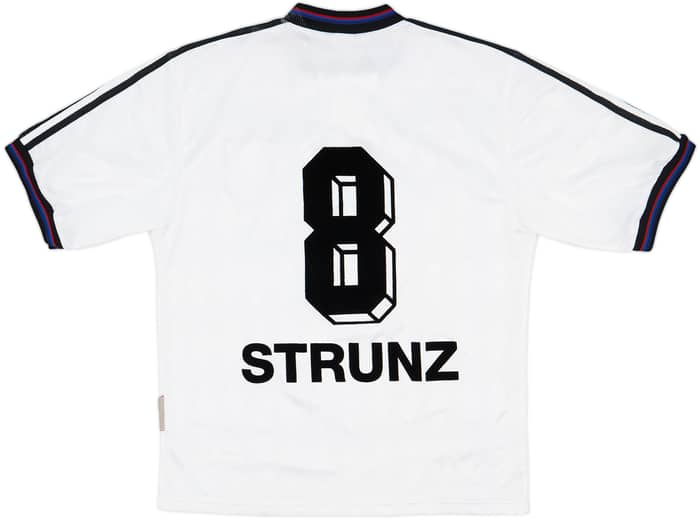 1996-98 Bayern Munich Away Shirt Strunz #8 - 7/10 - (M)