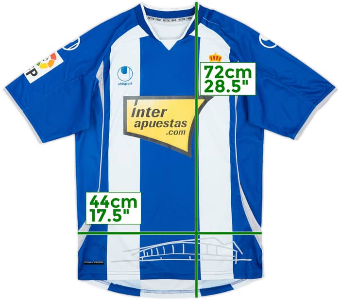 2009-10 Espanyol Home Shirt - 6/10 - (M)