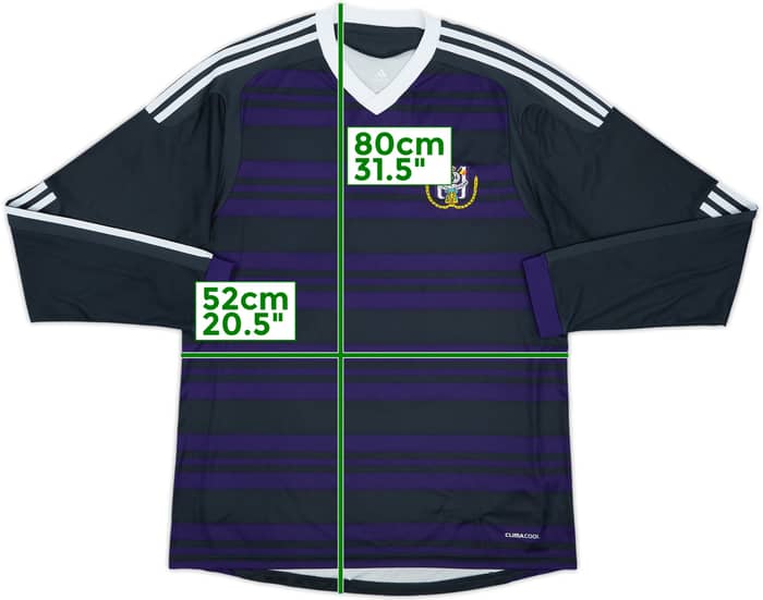 2009-10 Anderlecht Away L/S Shirt - 9/10 - (M)