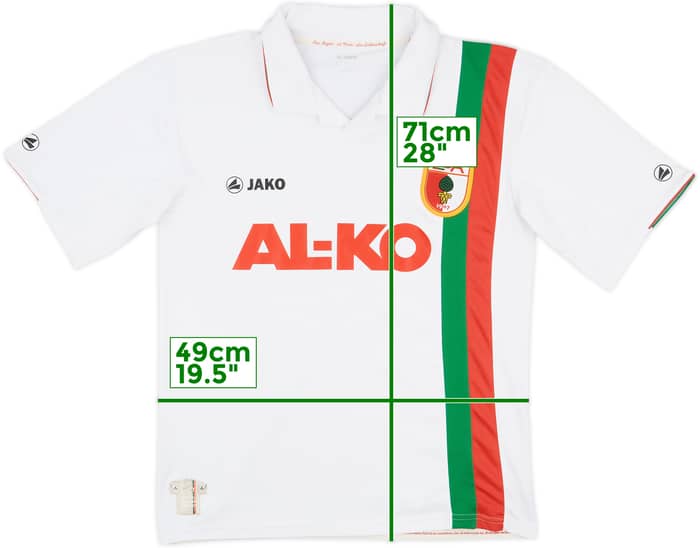 2011-12 Augsburg Home Shirt - 8/10 - (S)