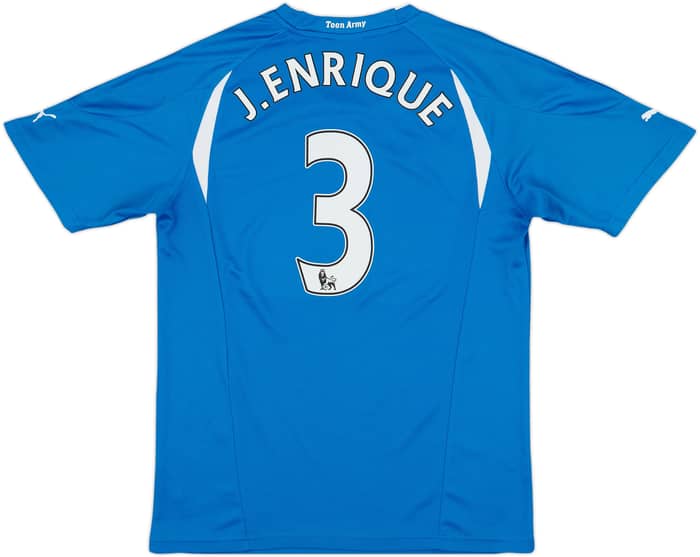 2010-11 Newcastle Away Shirt J. Enrique #3 - 8/10 - (M)