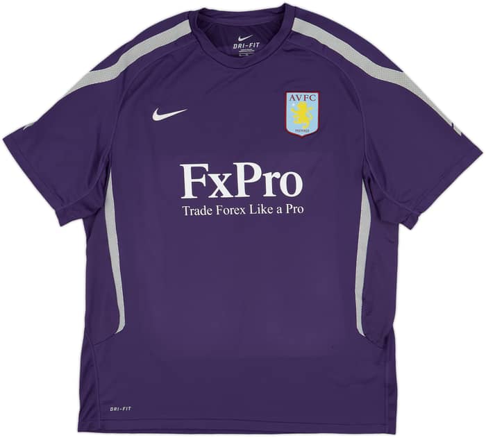 2010-11 Aston Villa Nike Training Shirt - 8/10 - (XL)