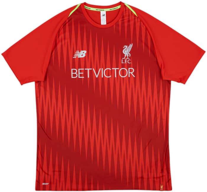 2018-19 Liverpool New Balance Training Shirt - 10/10 - (XL)
