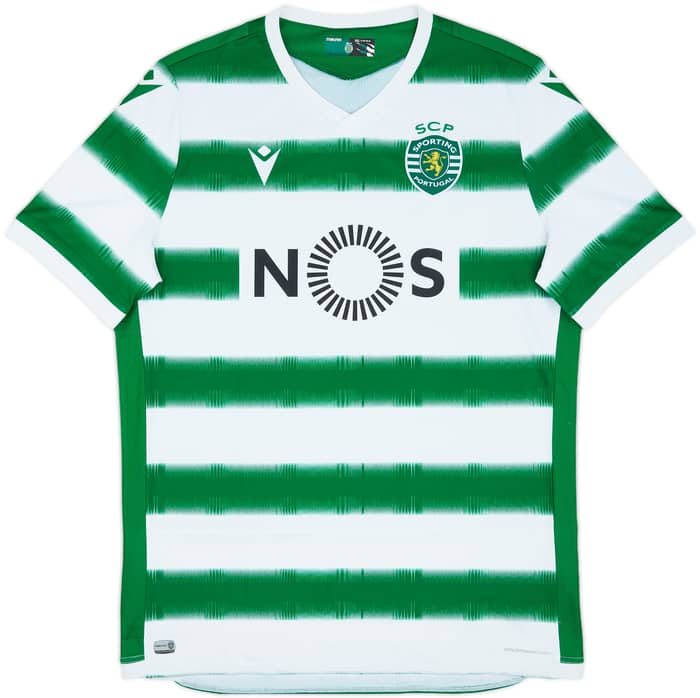 2020-21 Sporting Lisbon Home Shirt - 8/10 - (XXL)