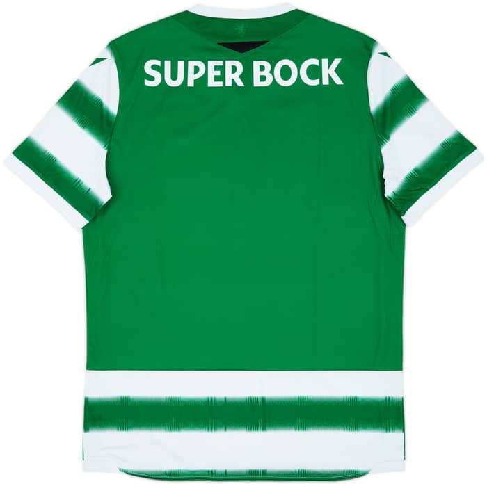 2020-21 Sporting Lisbon Home Shirt - 8/10 - (XXL)