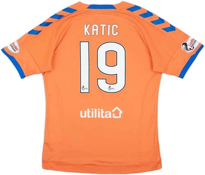 2018-19 Rangers Third Shirt Katic #19 - 7/10 - (L)