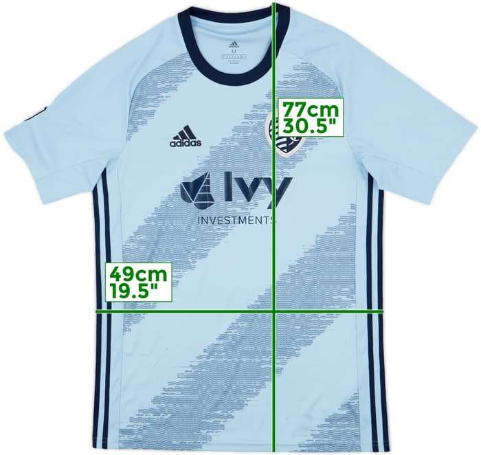 2019 Sporting Kansas City Home Shirt - 8/10 - (M)