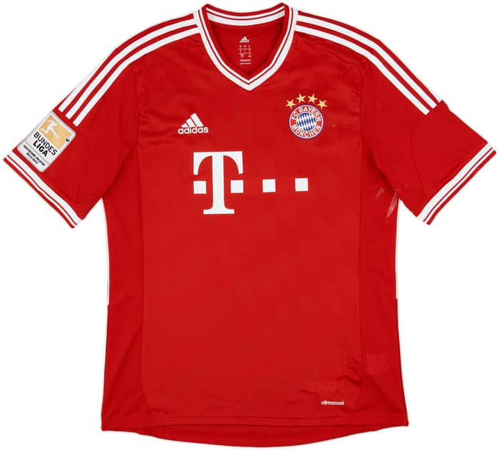 2013-14 Bayern Munich Home Shirt Alaba #27 - 4/10 - (L)