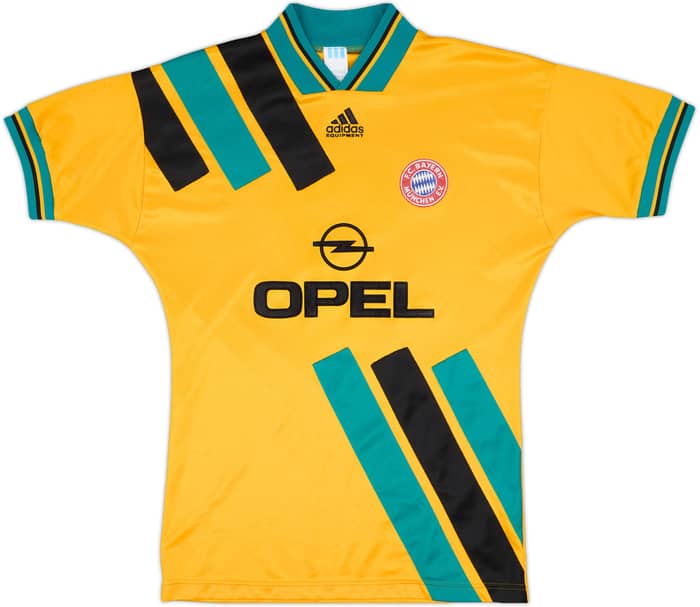 1993-96 Bayern Munich Away Shirt #7 - 7/10 - (S)