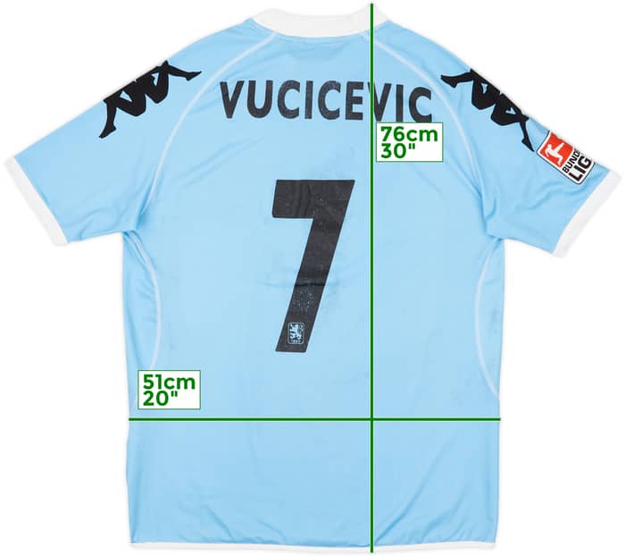 2006-07 1860 Munich Home Shirt Vucicevic #7 - 5/10 - (3XL)