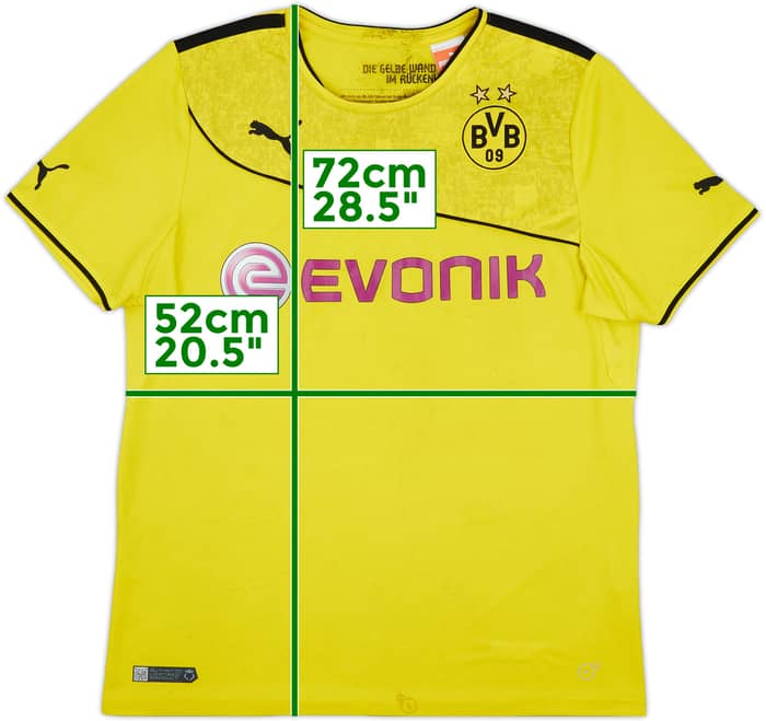 2013-14 Borussia Dortmund 'Winter' Home Shirt - 5/10 - (L)