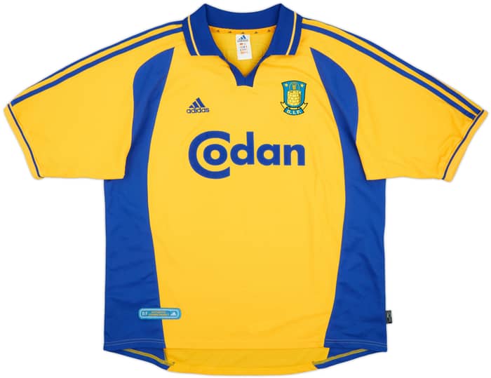 2000-02 Brondby Home Shirt Jorgensen #14 - 9/10 - (XXL)