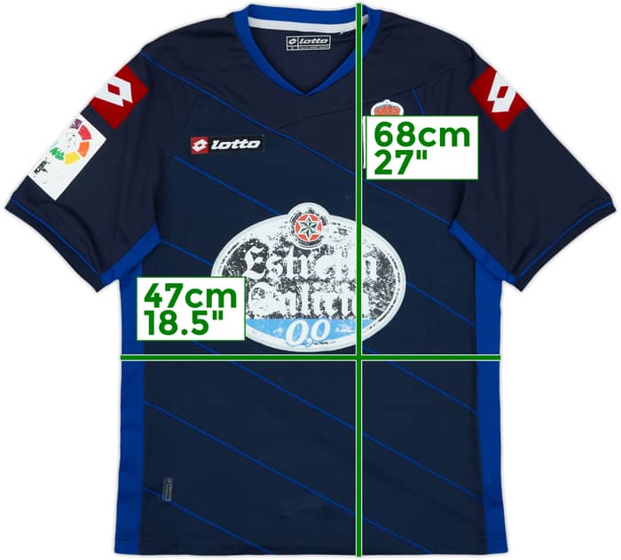 2011-12 Deportivo Away Shirt - 4/10 - (S)
